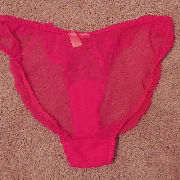 Gold Label VTG Victoria's Secret Red Panties L - Picture 3 of 6